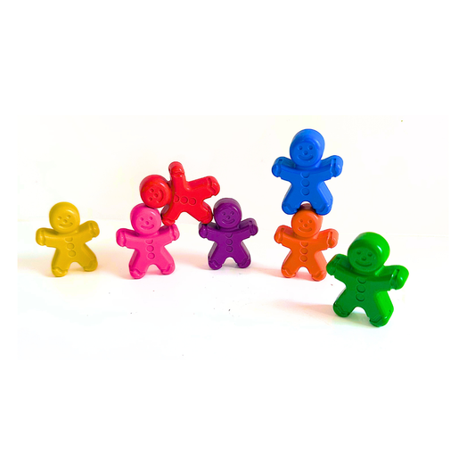 Gingerbread Men Crayons