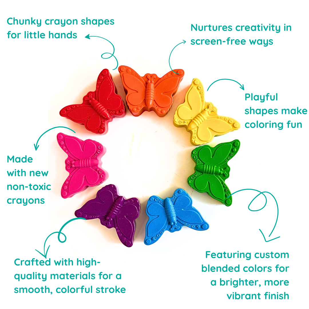Butterfly Crayons