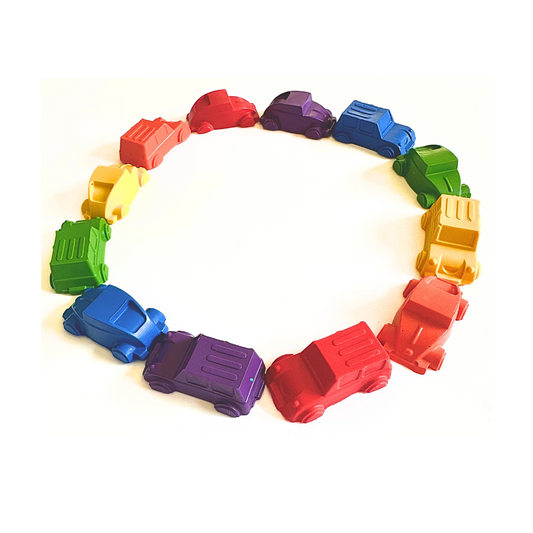 Car Shaped Crayons