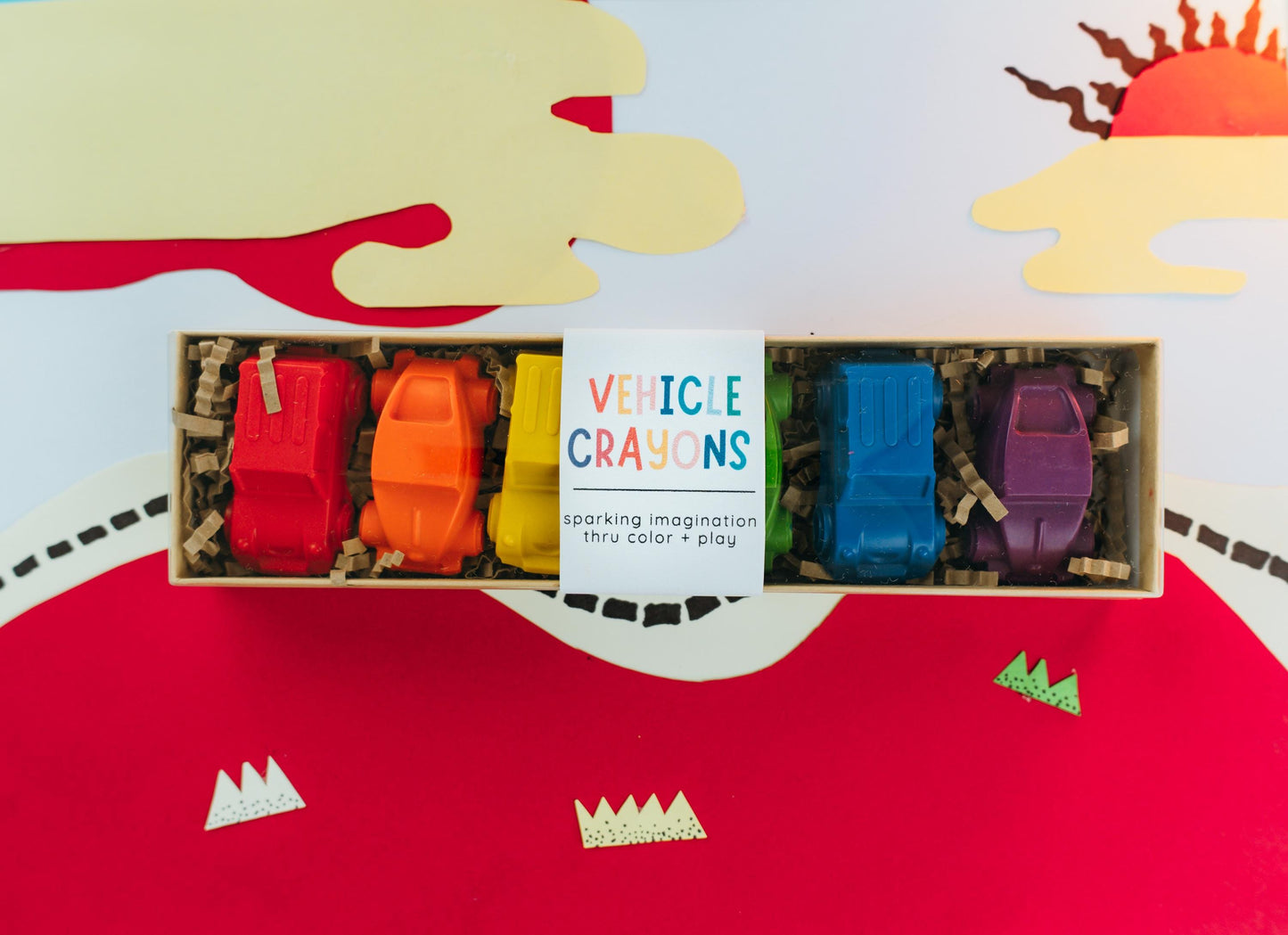 Car Crayons – Shaped Party Favors for Kids