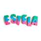 Glitter Name Crayons
