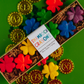 Rainbow Shamrock Crayons