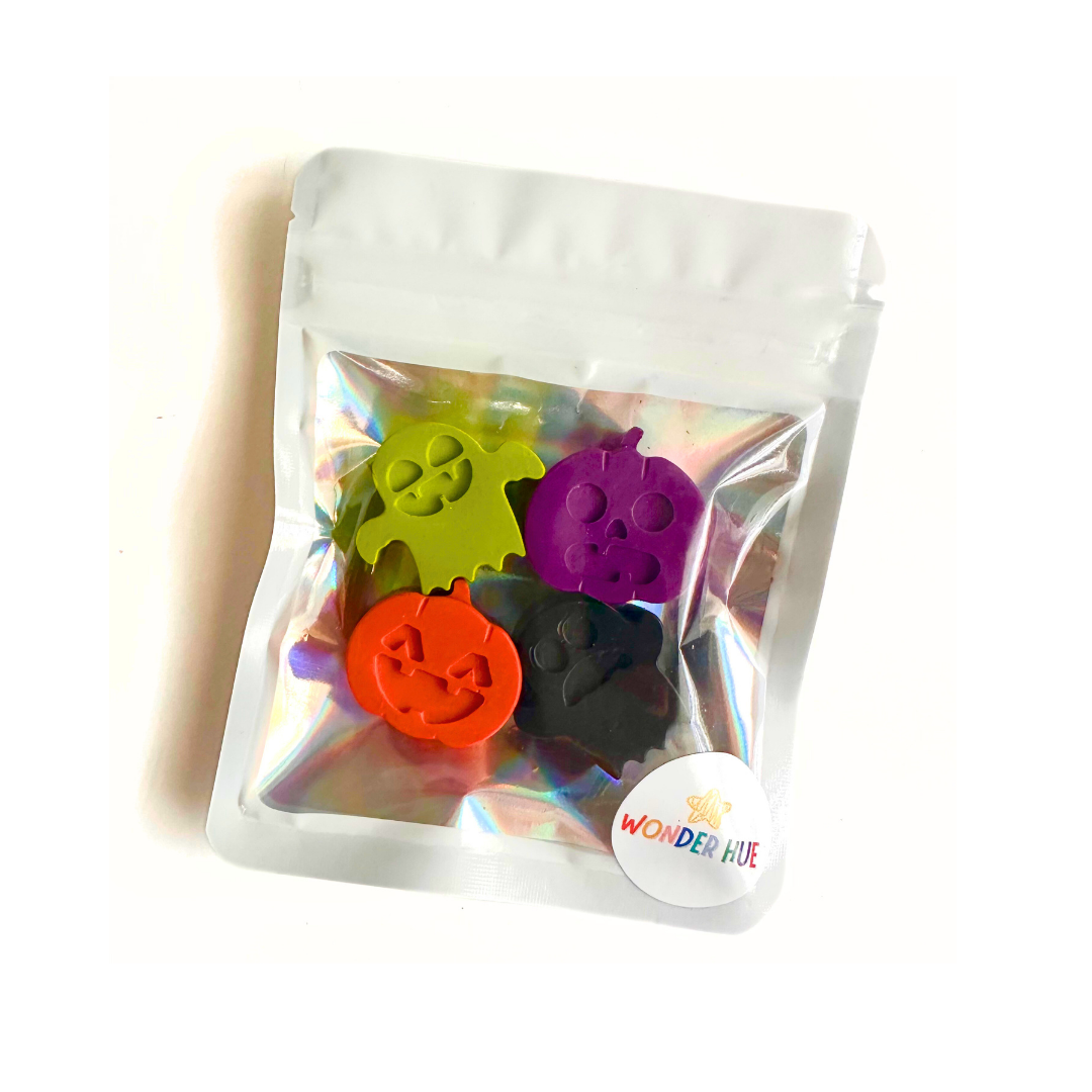 Mini Pumpkin & Ghost Crayons