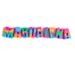 Glitter Name Crayons