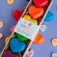 Rainbow Heart Crayons