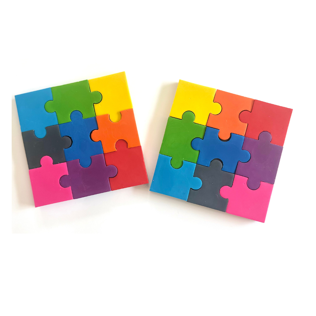 Puzzle Shaped Crayons
