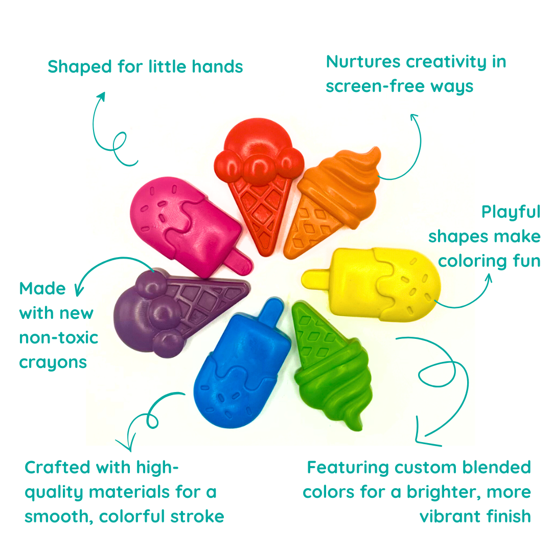 Ice Cream Crayons