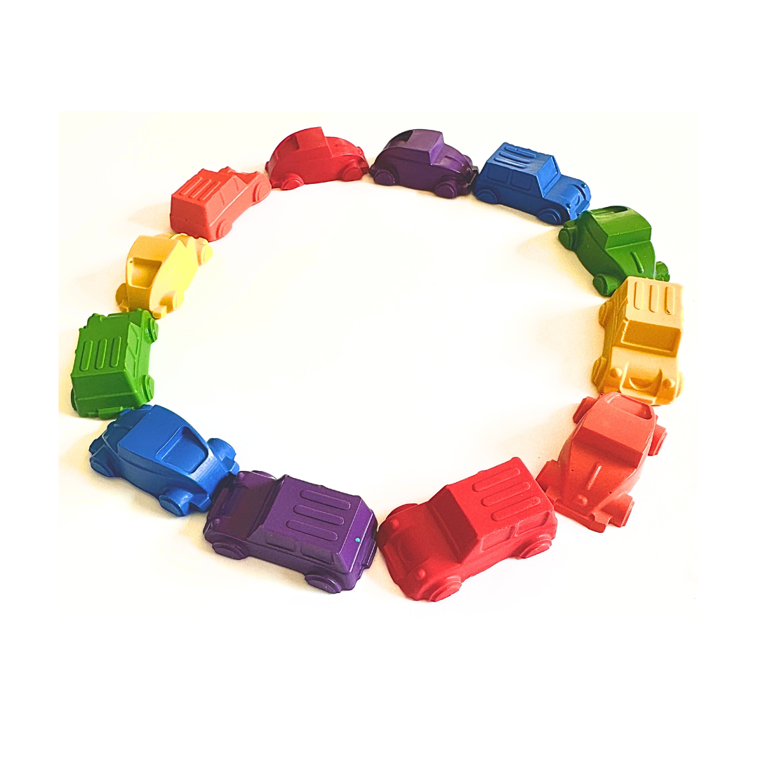 Car Shaped Crayons