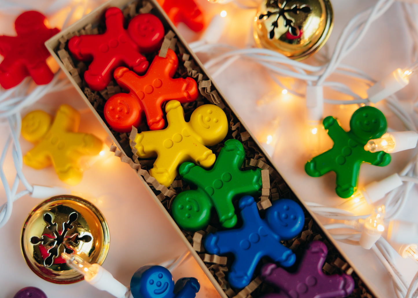 Gingerbread Men Crayons