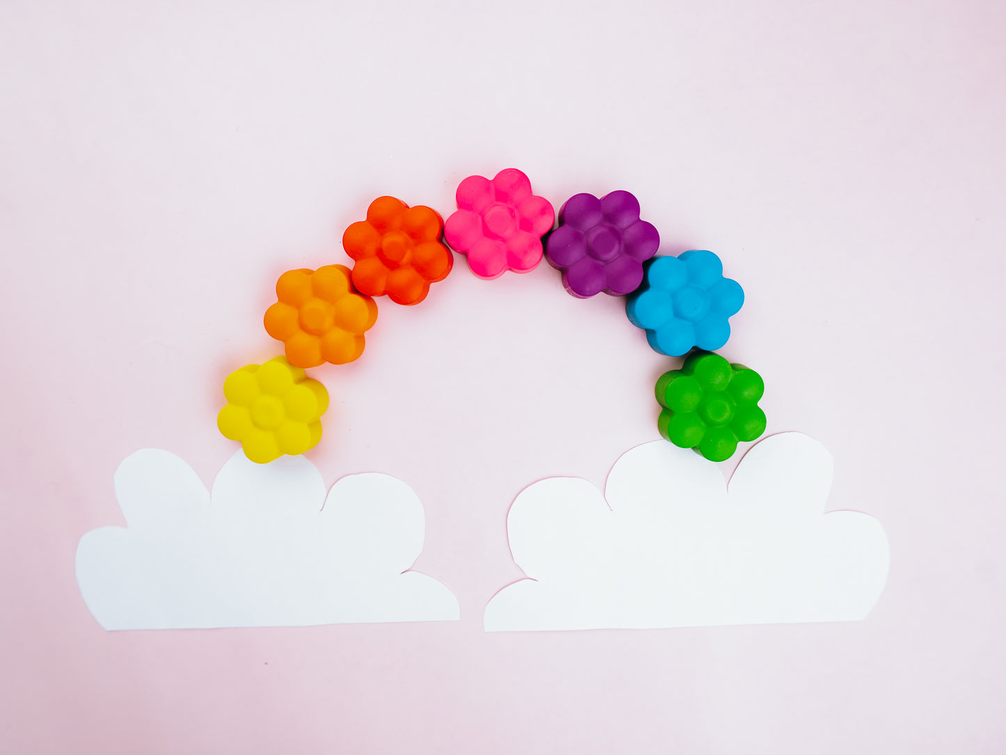 Daisy Flower Crayons