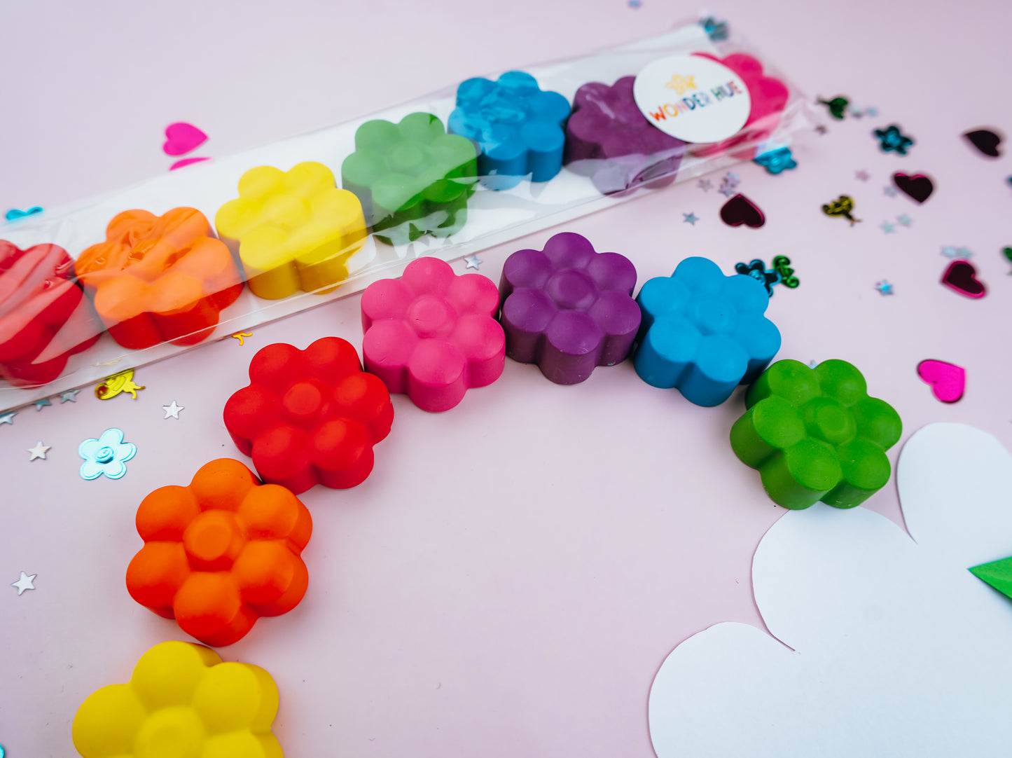 Daisy Flower Crayons