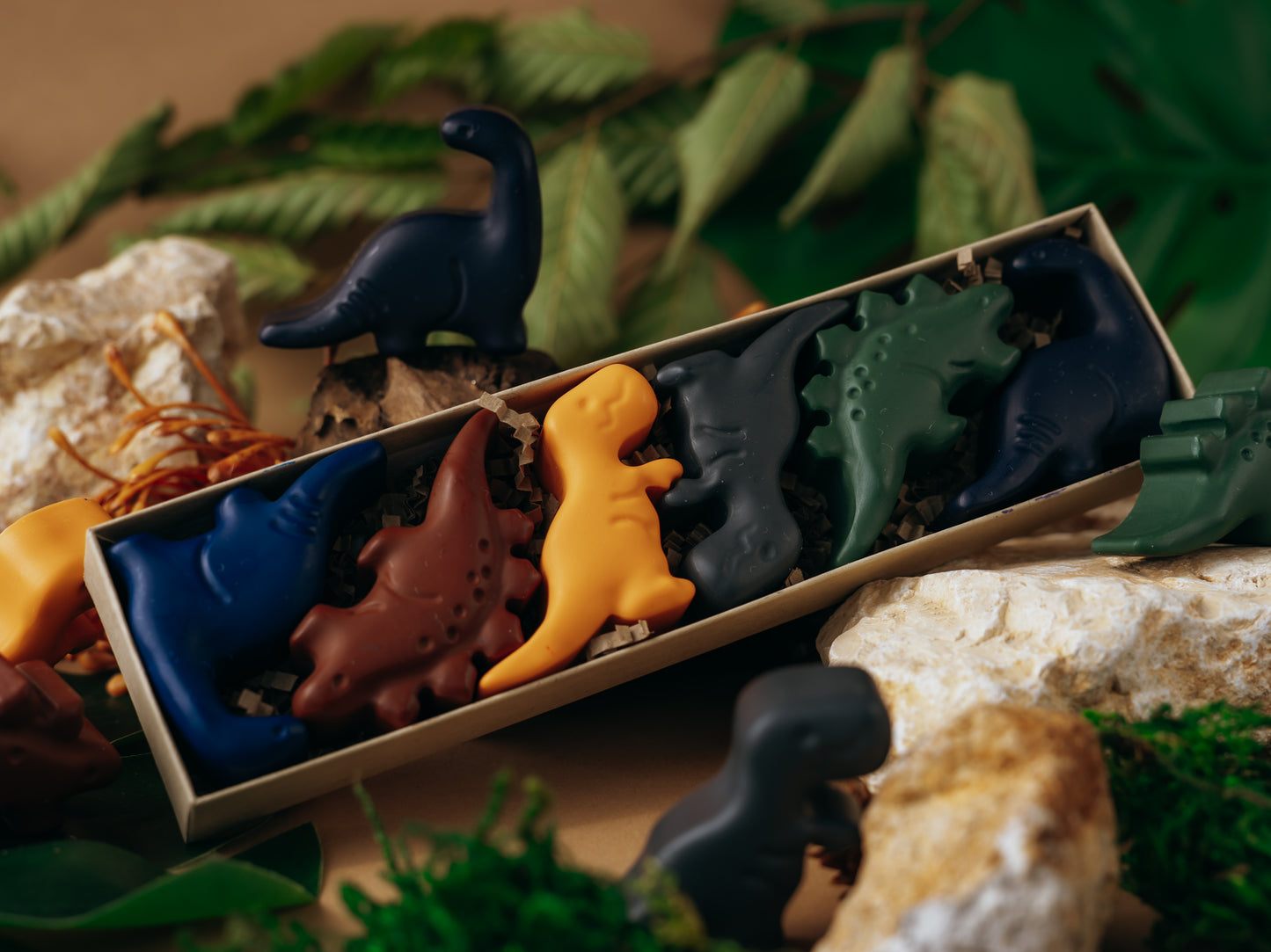 Dinosaur Crayons