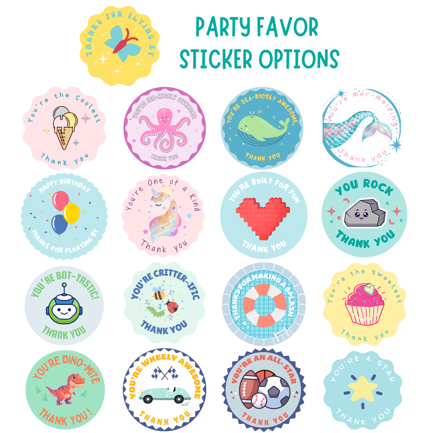 Crayon Party Favors – Birthday & Classroom Gifts