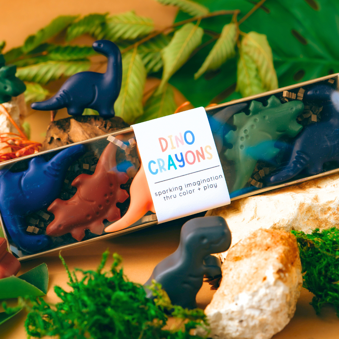 Dinosaur Crayons