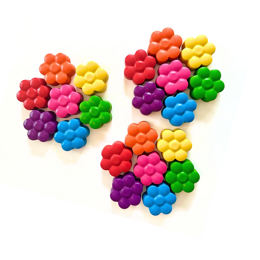 Daisy Flower Crayons