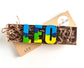 Personalized Name Crayon – Handmade Letter Toy for Toddler Learning