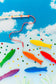 Toddler Art Supply Set Fish Shaped Crayon Collection Nontoxic Safe Coloring Tool Rainbow Color Design Handmade Novelty Crayon Kids Fine Motor Skill Development Educational Play Tool Fishing Party Favor Birthday Gift Ocean Theme Activity
