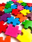 Rainbow Puzzle Shaped Crayon Set Autism Sensory Therapy Tool Special Needs Learning Aid Toddler Fine Motor Skill Development Toy Educational Art Supply Preschool Classroom Activity Non Toxic Wax Colorful Interlocking Puzzle Piece Design