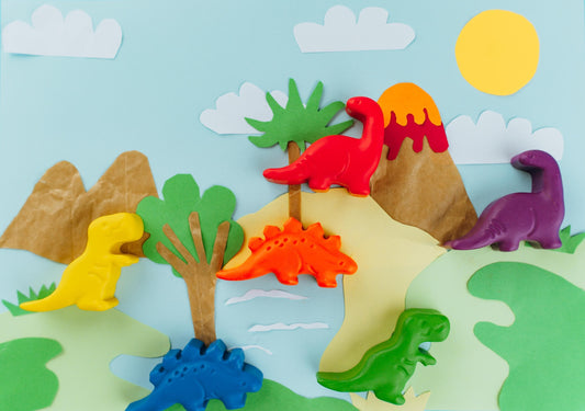 Dinosaur Crayons – Birthday Party Gifts for Kids