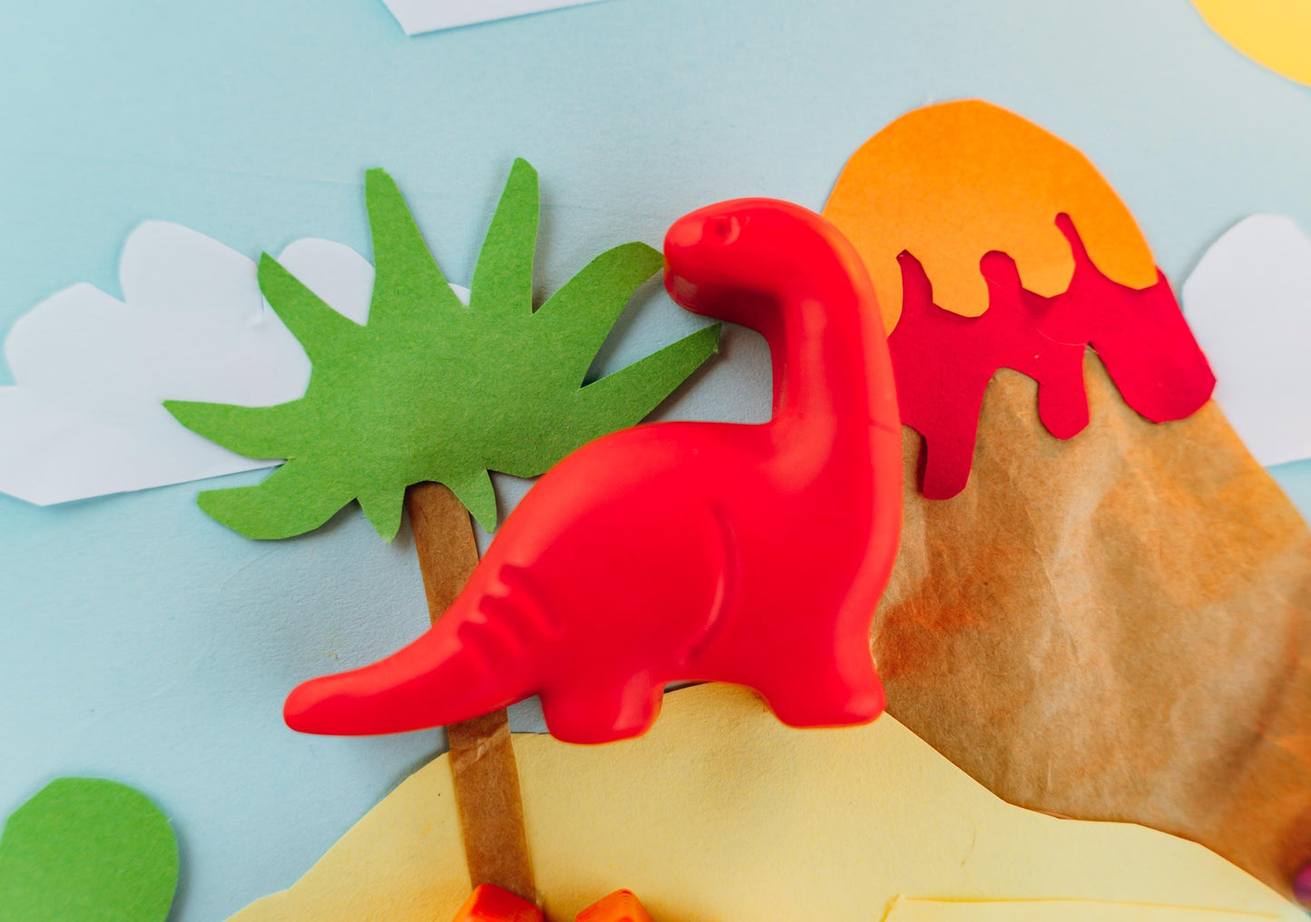 Dinosaur Party Favor – Handmade Shaped Crayons Birthday Gift