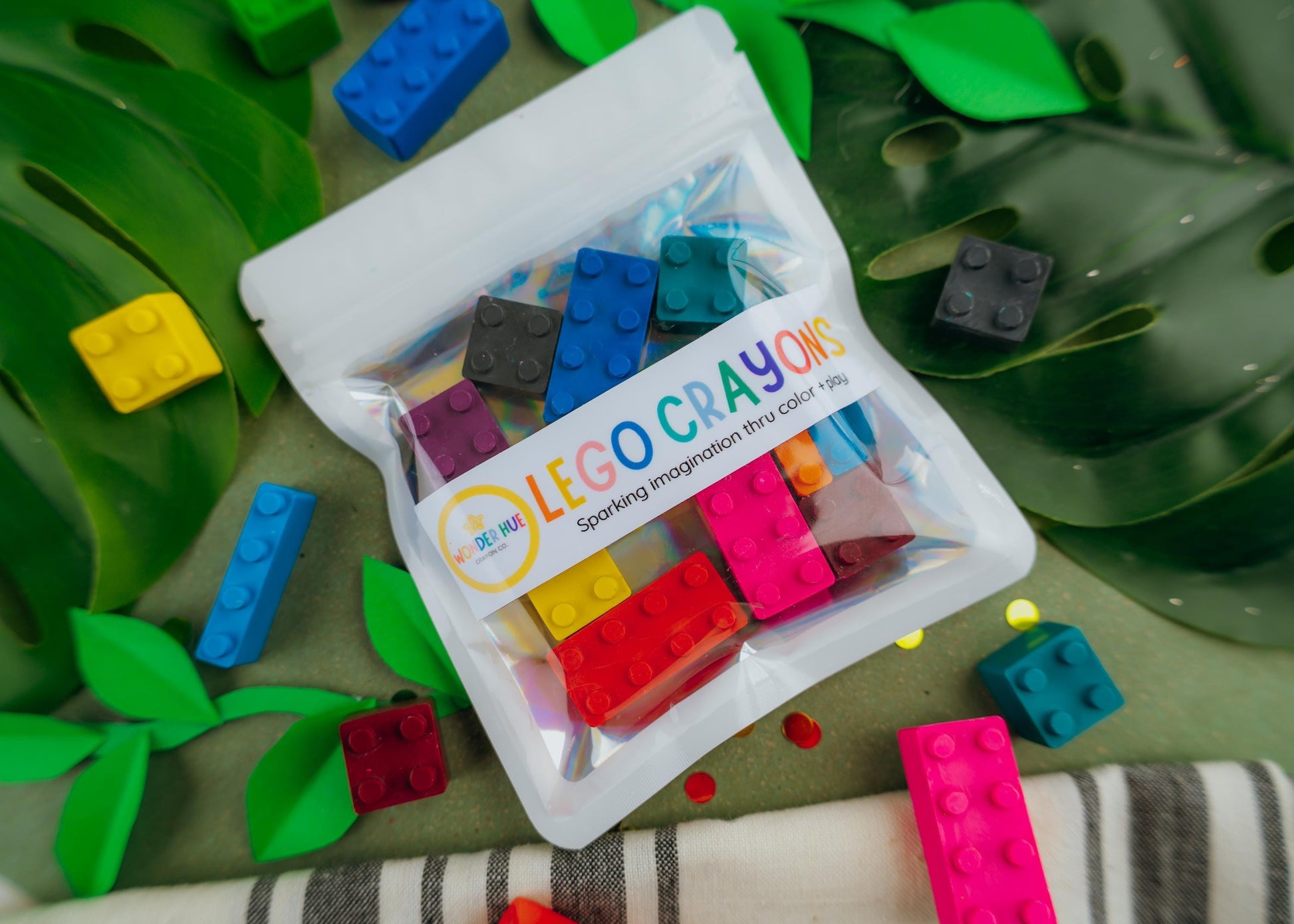 Birthday Party Favor Building Block Crayon Gift Set Kids Creative Play Supply Non Toxic Art Tools Preschool Classroom Gift Toddler Birthday Present Brick Shaped Crayon Set Screen Free Activity Creative Learning Supply Educational Party