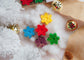 Handmade Shaped Crayons Snowflake Pattern Design Glitter Accents Holiday Gift Quality Kids Art Supplies Winter Party Favors Stocking Stuffer Ideas Festive Season Celebration Creative Coloring Activities Toddler Craft Essentials Non Toxic