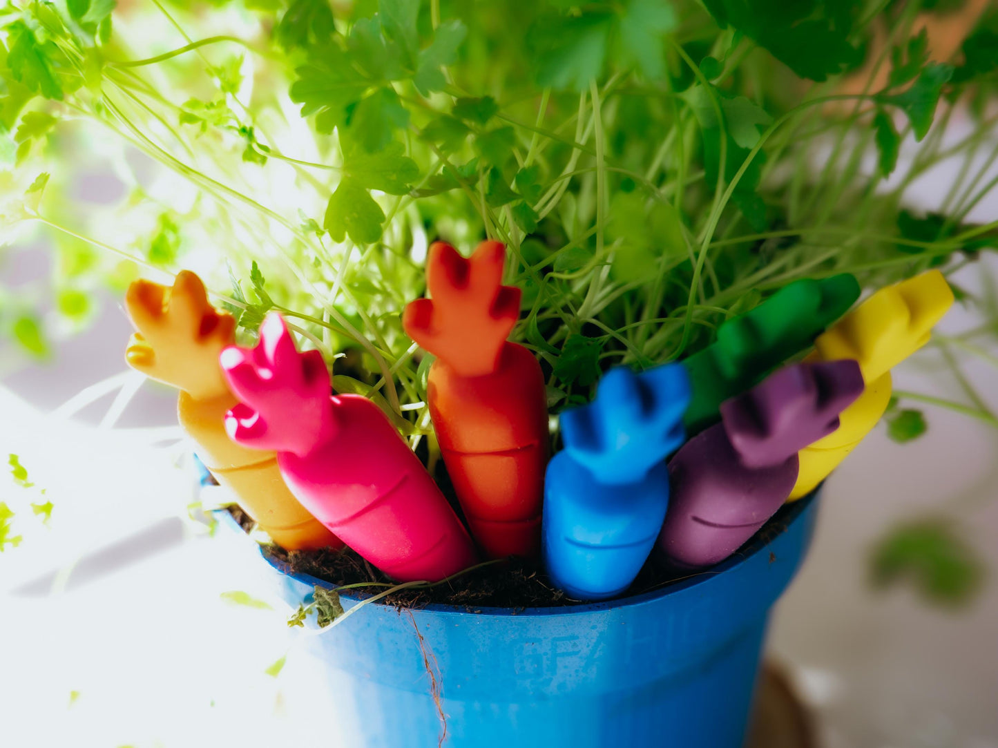 Easter Basket Stuffer – Handmade Carrot Crayons Noncandy Gift