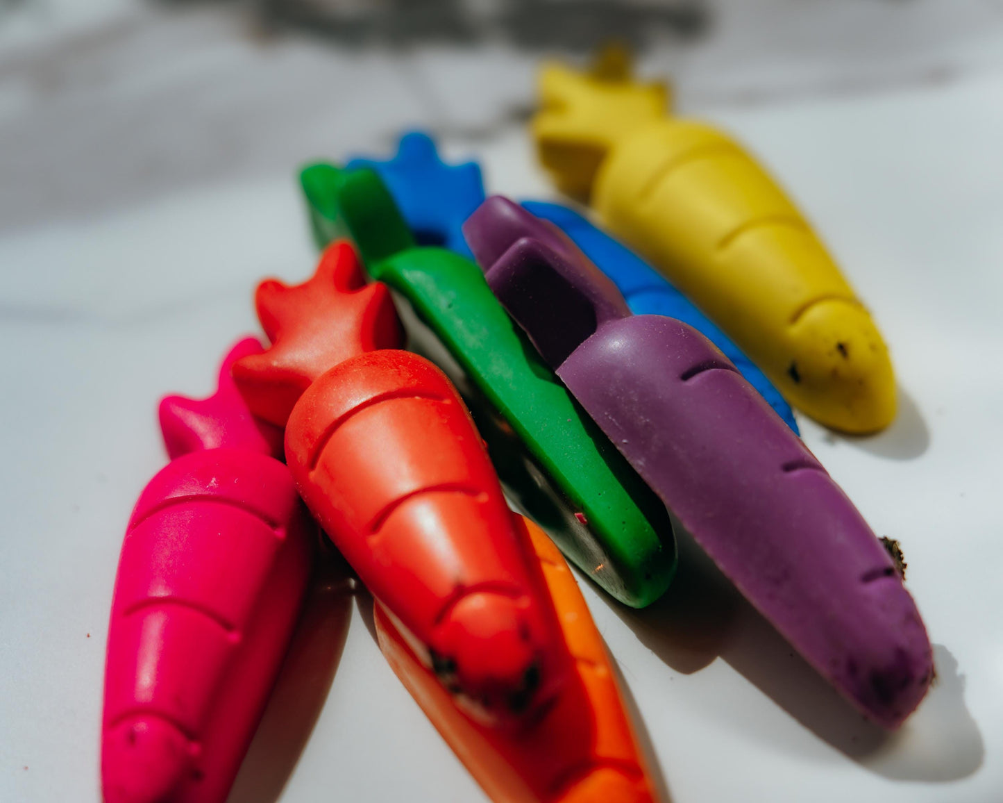 Easter Basket Stuffer – Handmade Carrot Crayons Noncandy Gift