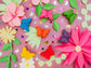 Rainbow Colored Butterfly Crayon Set Kids Art Supply Party Favor Gift Whimsical Wing Design Pattern Novelty Shaped Crayon Collection Toddler Birthday Present Creative Coloring Activity Screen Free Entertainment Small Hands Grip Easy Use Non