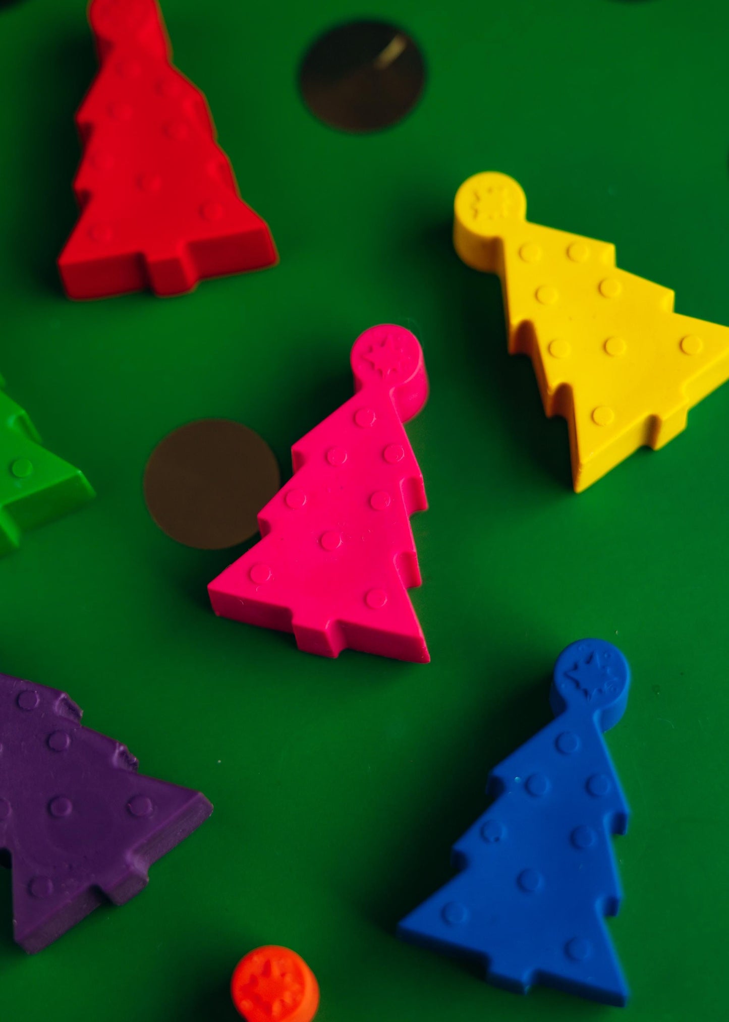 Christmas Tree Crayons – Stocking Stuffers for Kids