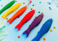 Fish Shaped Crayon Set – Nontoxic Toddler Art Party Favors