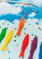 Fish Shaped Crayon Set – Nontoxic Toddler Art Party Favors