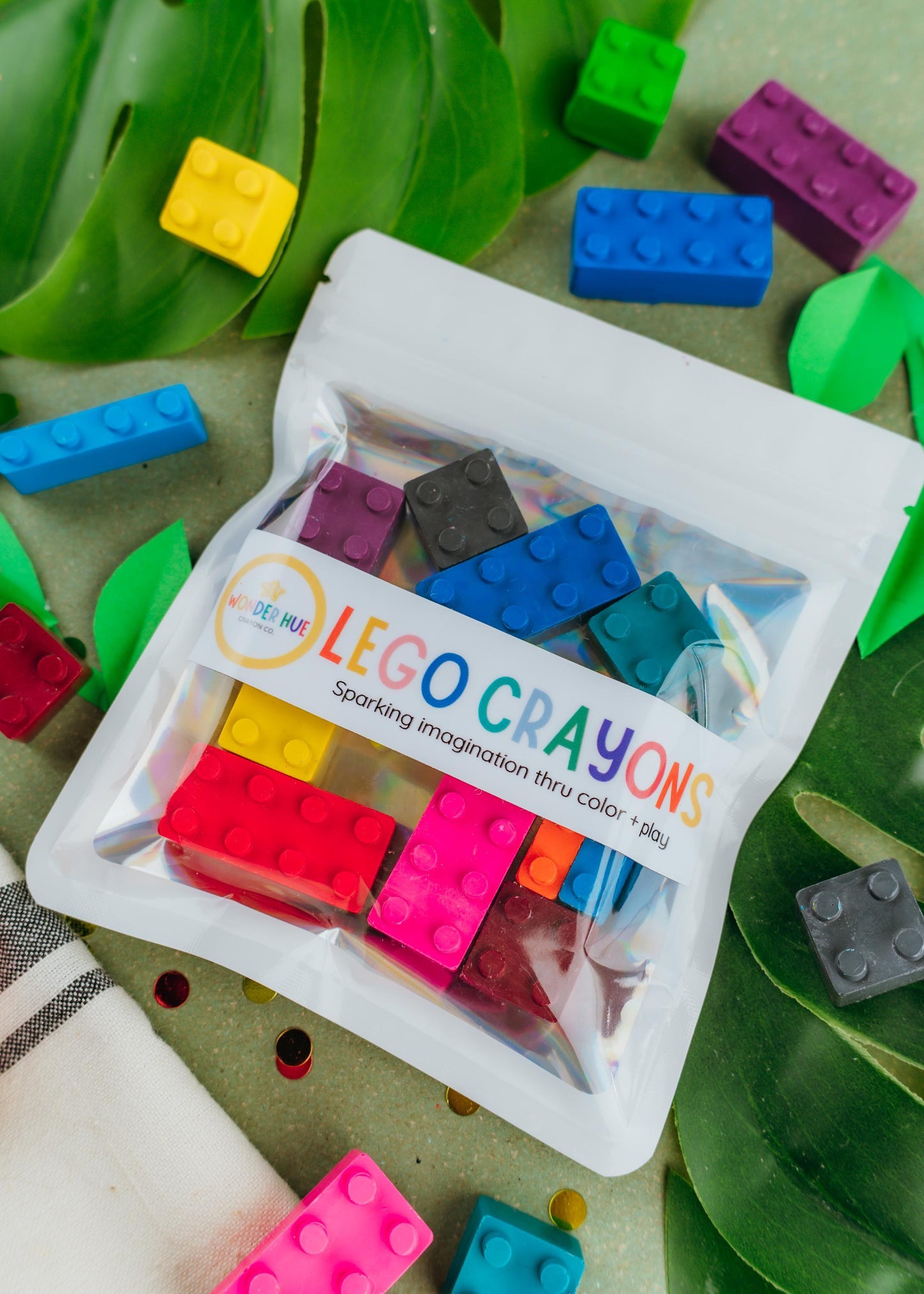 Building Block Crayons – Nontoxic Party Favors for Kids Birthday