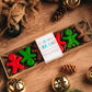 Gingerbread Crayon Set – Handmade Christmas Stocking Stuffer