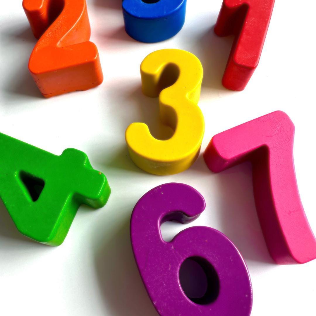 Hands On Learning Activities Number Shaped Crayons Educational Play Tools Preschool Counting Toys Rainbow Colors Math Manipulatives Creative Art Supplies Number Recognition Practice Toddler Learning Games Screen Free Educational Fun