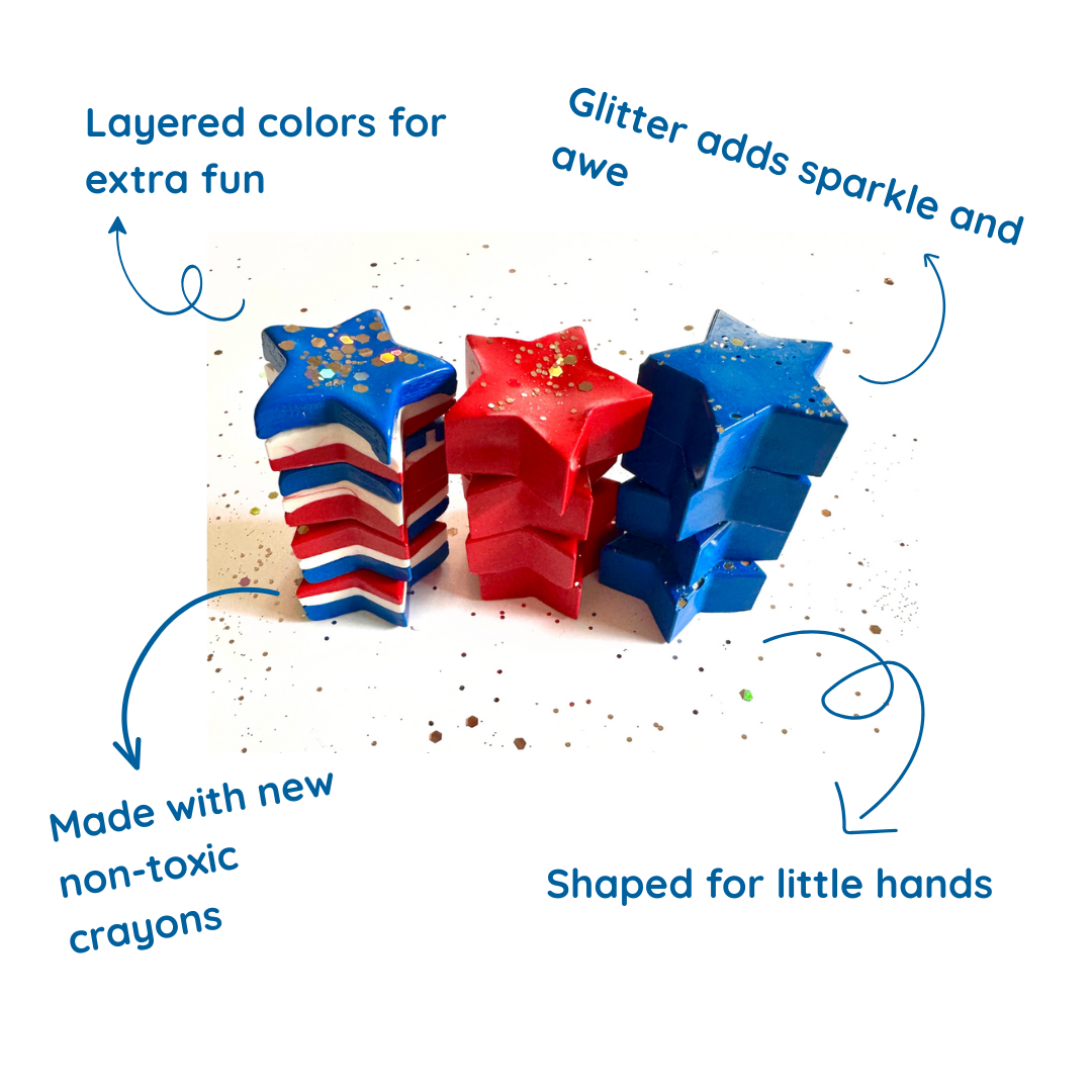 Star Shaped Crayons